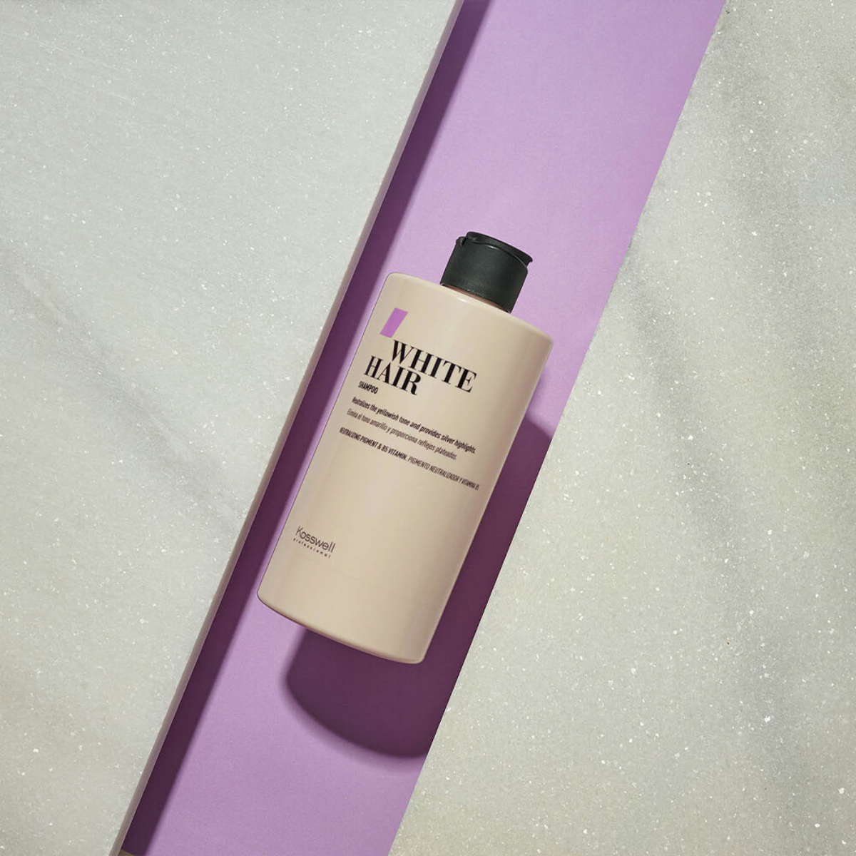 Shampoo Matizador Cabelos Loiros ou Grisalhos White Hair Kosswell