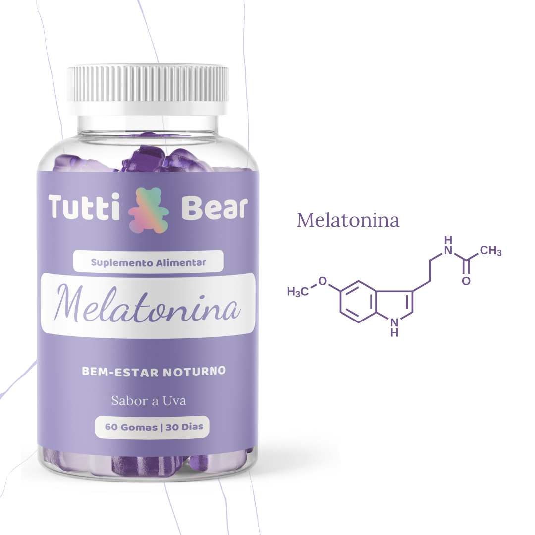 Gomas de Melatonina para Dormir Tutti Bear 60 uni