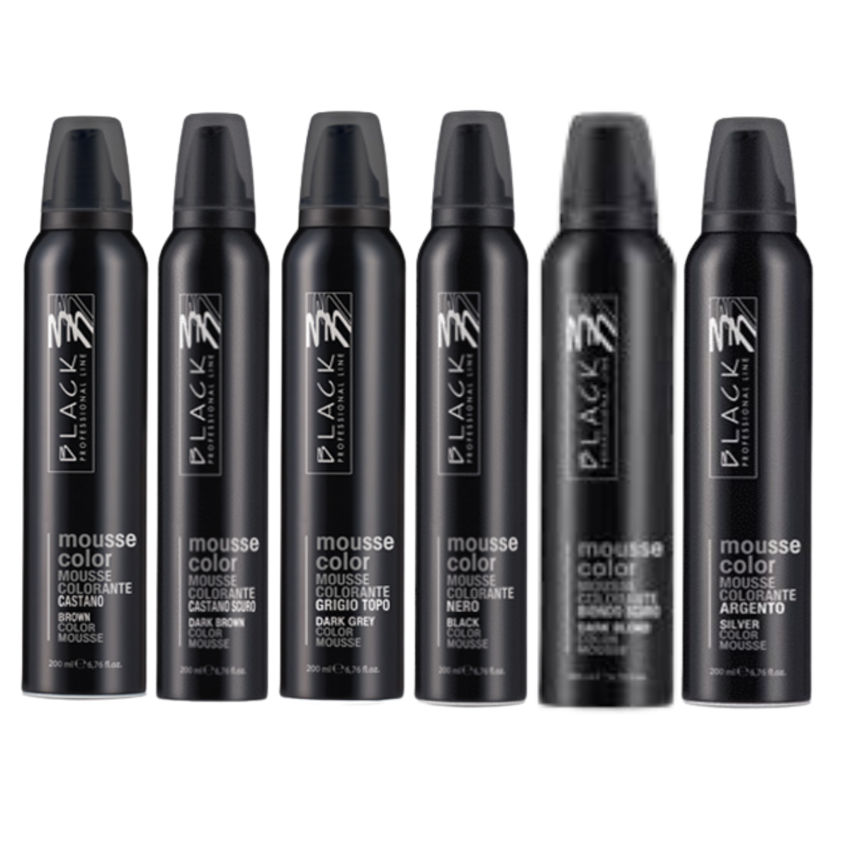 Espuma Cor 200ml Black Profesional Line