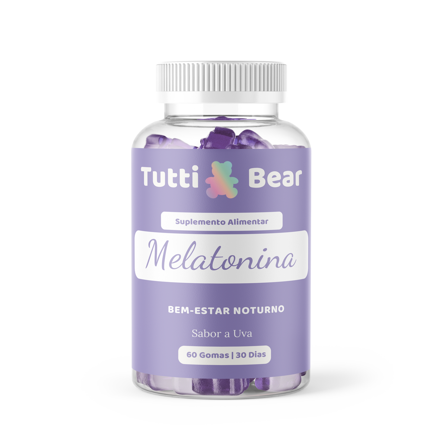 Gomas de Melatonina para Dormir Tutti Bear 60 uni