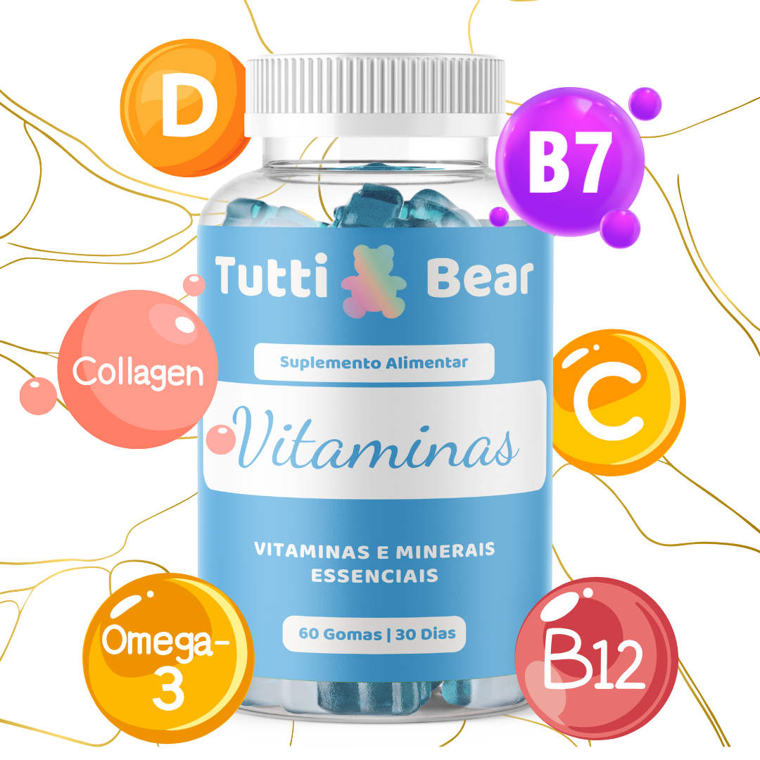 Gomas Multivitamínicas Tutti Bear 60 gomas