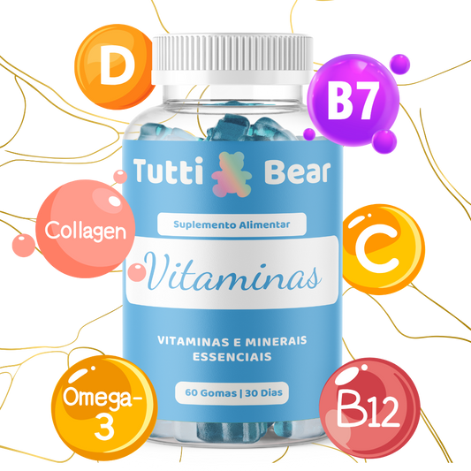 Gomas Multivitamínicas Tutti Bear 60 gomas