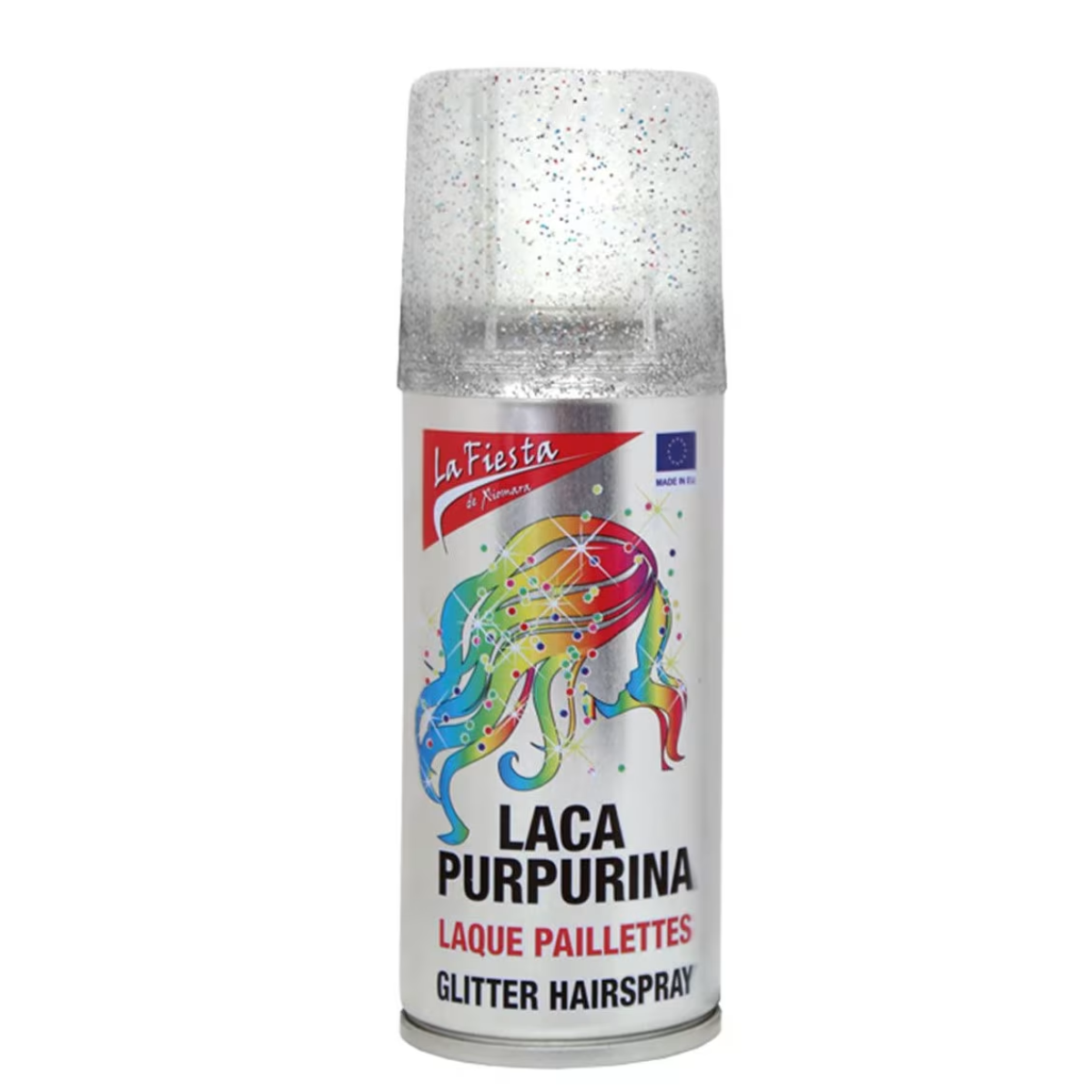 Laca Fantasia com Purpurinas Glitter Multicolor 100ml