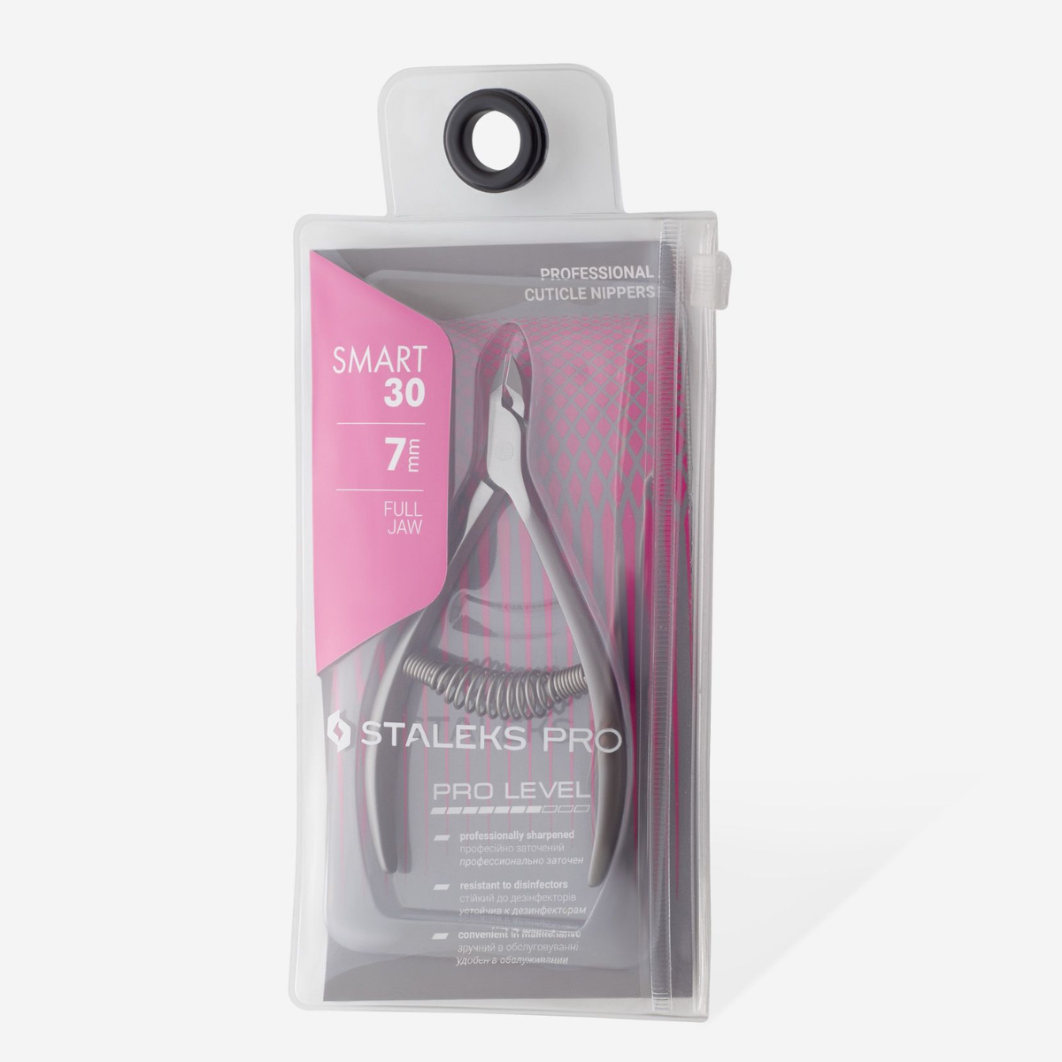 Alicate Profissional de Cutículas Staleks Pro Smart 30, 7 mm