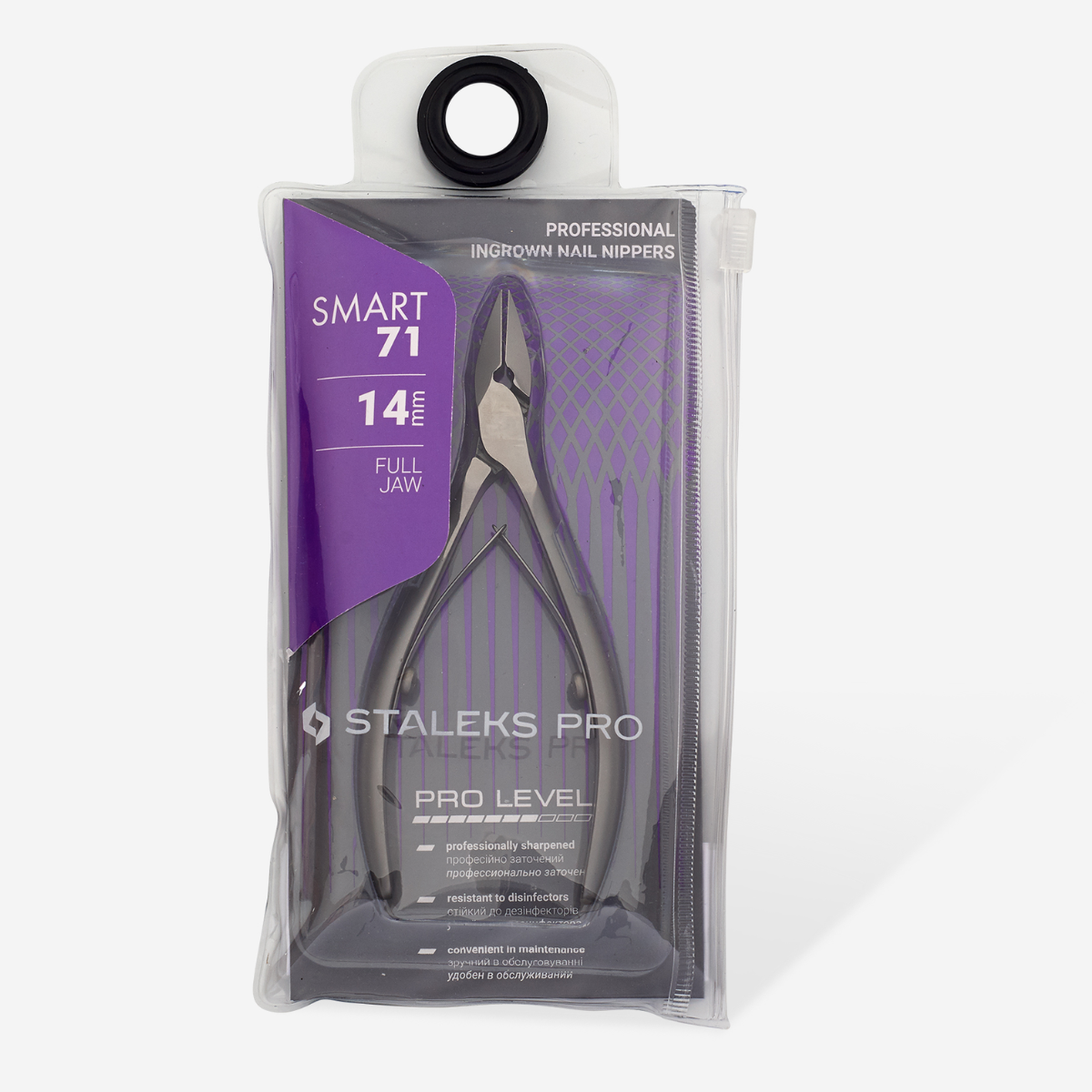 Alicate profissional para unhas encravadas SMART 71 14 mm Staleks