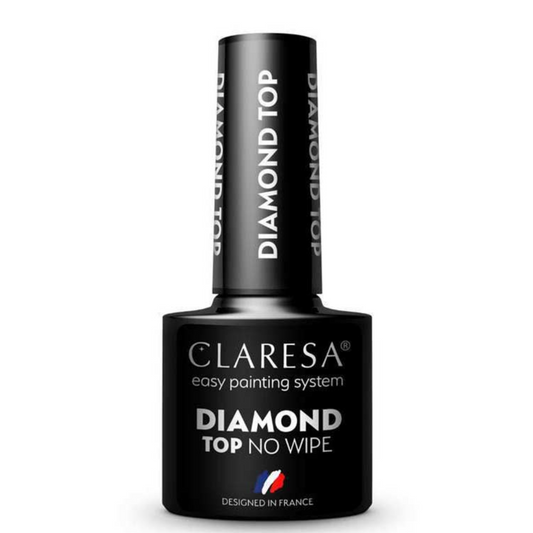 Top Coat Diamond No Wipe Sem Goma Claresa 5g