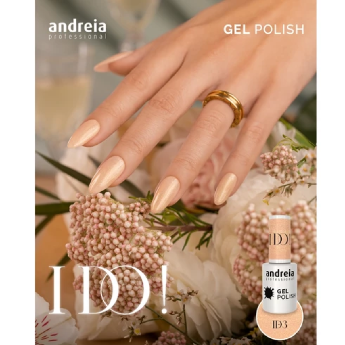 Andreia Verniz Gel Coleção I Do ID3 10.5ml