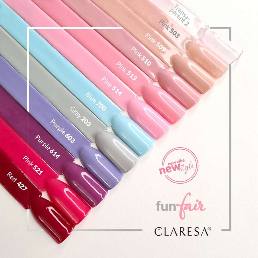 Verniz Gel Claresa Red 427
