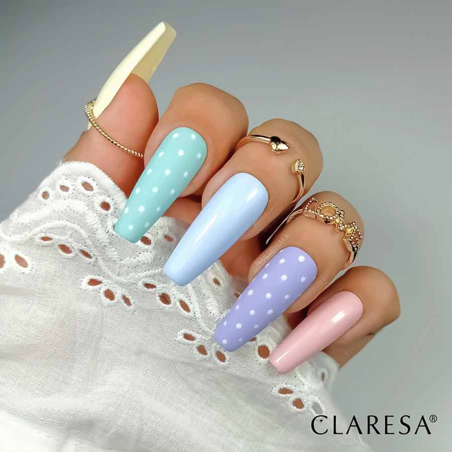 Marshmallow Clear Gel Varnish 1