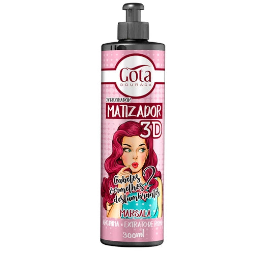 Matizador Marsala Gota Dourada 300ml