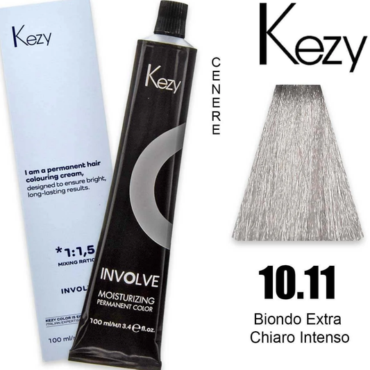 Coloração Capilar Kezy Louro Extra Claro Cinza Intenso 100ml