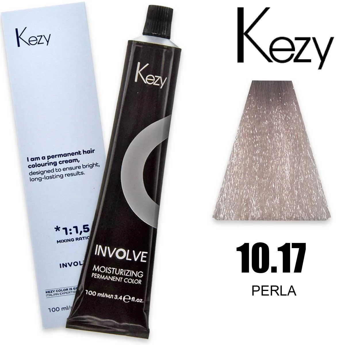 Coloração Capilar Kezy 10.17 Pérola 100ml