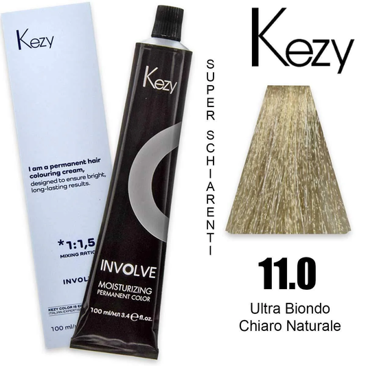 Coloração Capilar Kezy 11.0 Louro Ultra Claro Natural 100ml