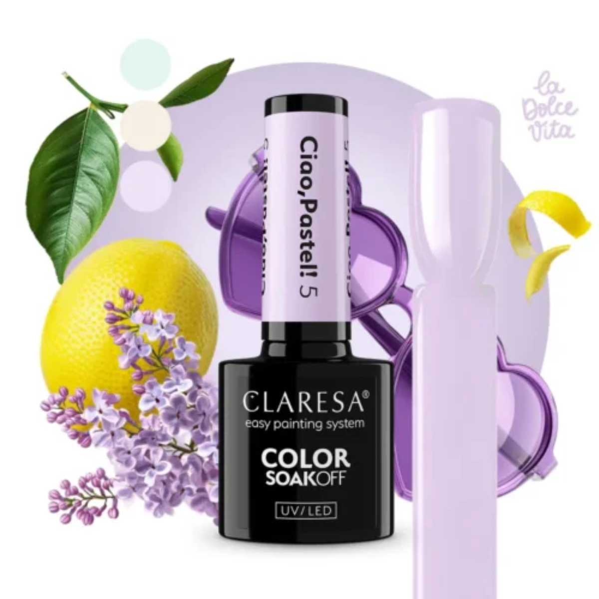 Verniz Gel Claresa Ciao, Pastel! 5 5g