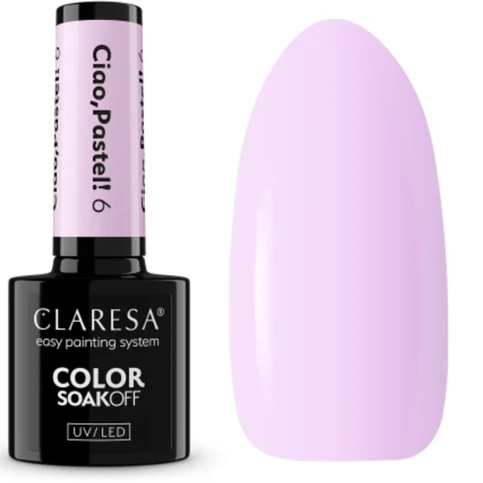 Verniz Gel Claresa Ciao, Pastel! 6 5g