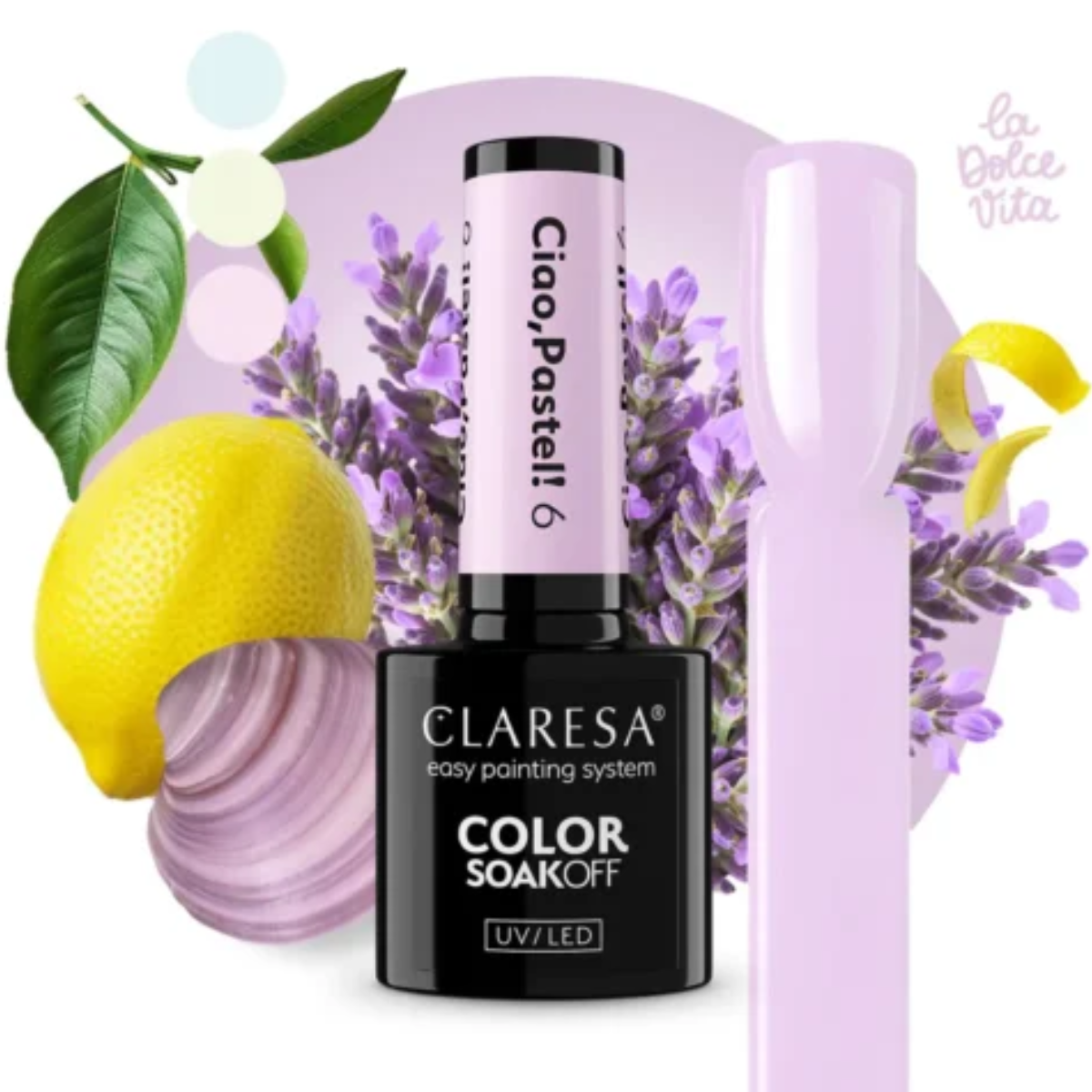 Verniz Gel Claresa Ciao, Pastel! 6 5g