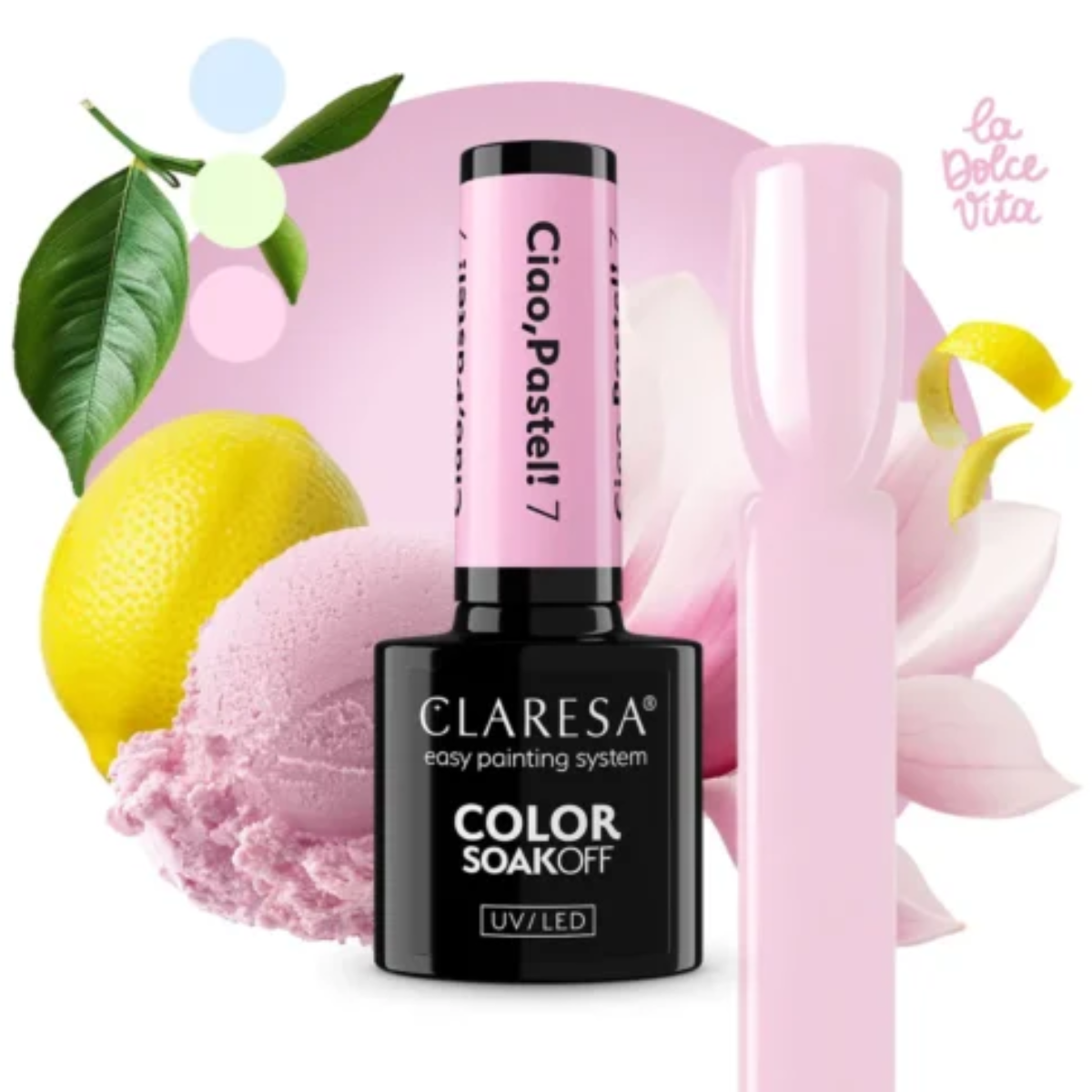 Verniz Gel Claresa Ciao, Pastel! 7 5g