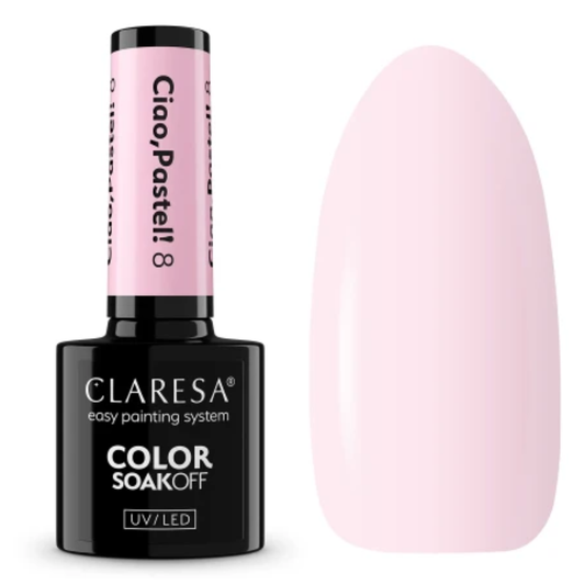 Verniz Gel Claresa Ciao, Pastel! 8 5g