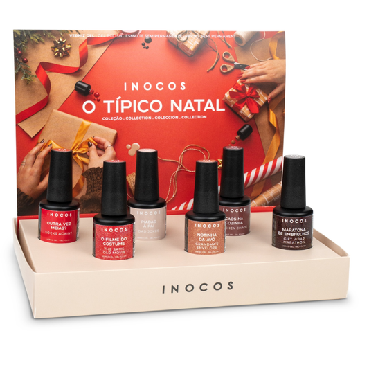 Press Kit Coleção O Típico Natal Inocos 6*15ml