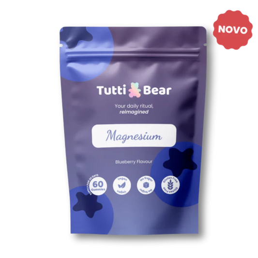 Gomas Magnésio para Bem-estar e Fadiga Tutti Bear 60gomas