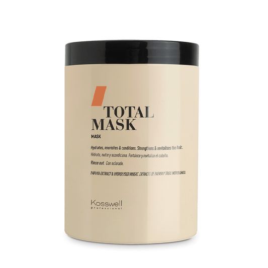 Total Mask Kosswell – Máscara Nutritiva e Reparadora para Todos os Tipos de Cabelo 1000ml
