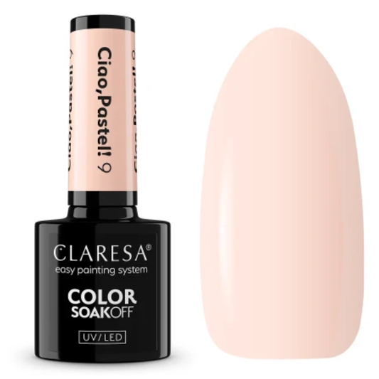 Verniz Gel Claresa Ciao, Pastel! 9 5g