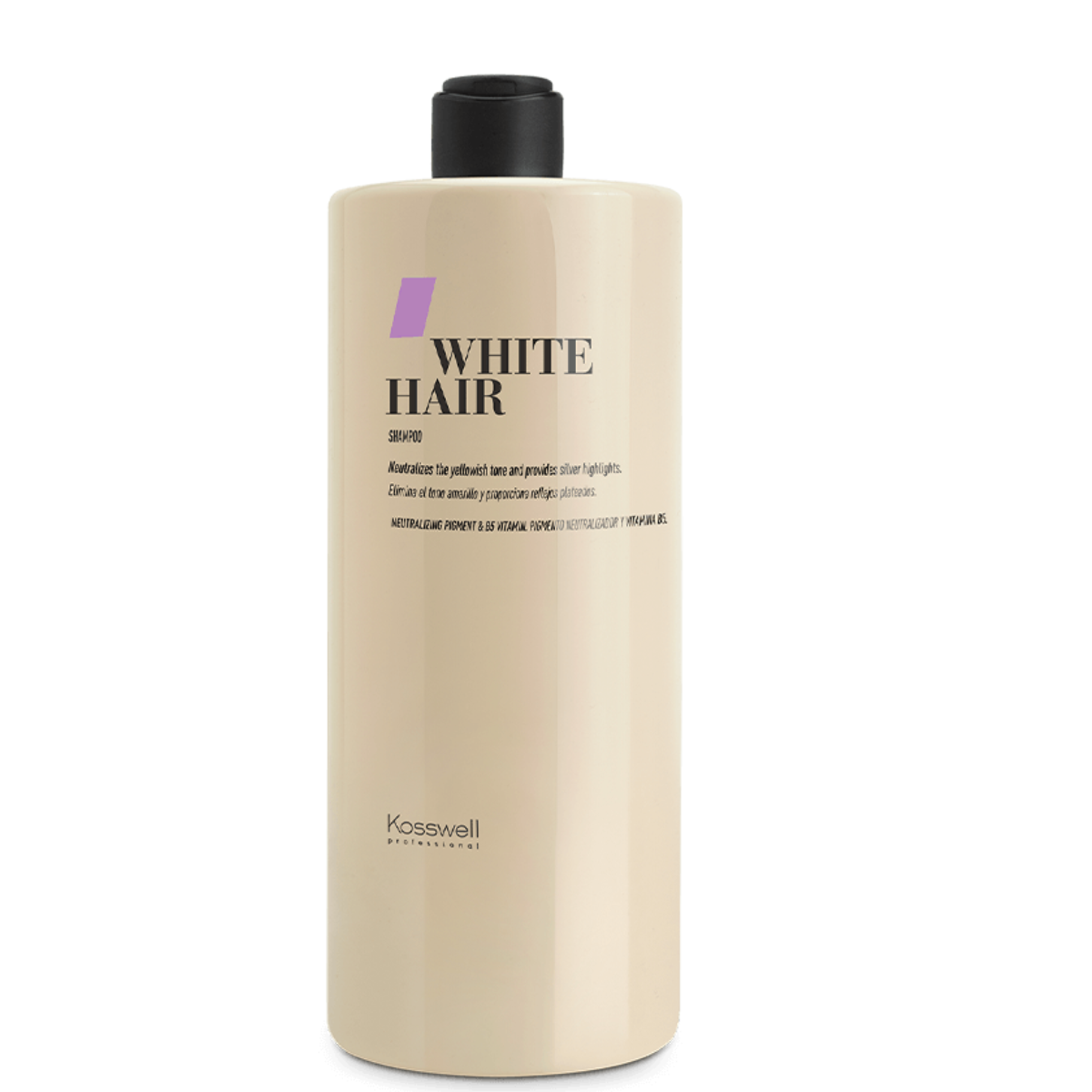 Shampoo Matizador Cabelos Loiros ou Grisalhos White Hair Kosswell