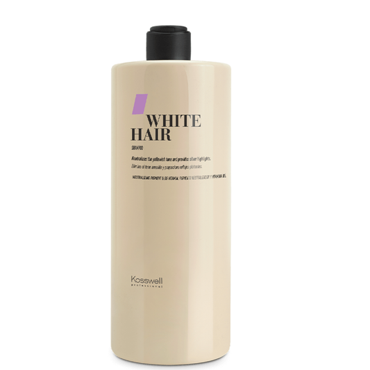 Shampoo Matizador Cabelos Loiros ou Grisalhos White Hair Kosswell