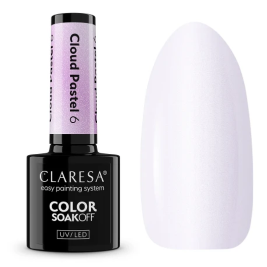Verniz Gel Claresa Cloud Pastel 6 5g