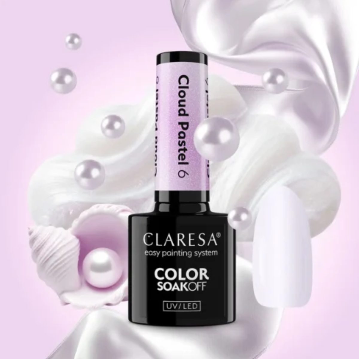 Verniz Gel Claresa Cloud Pastel 6 5g