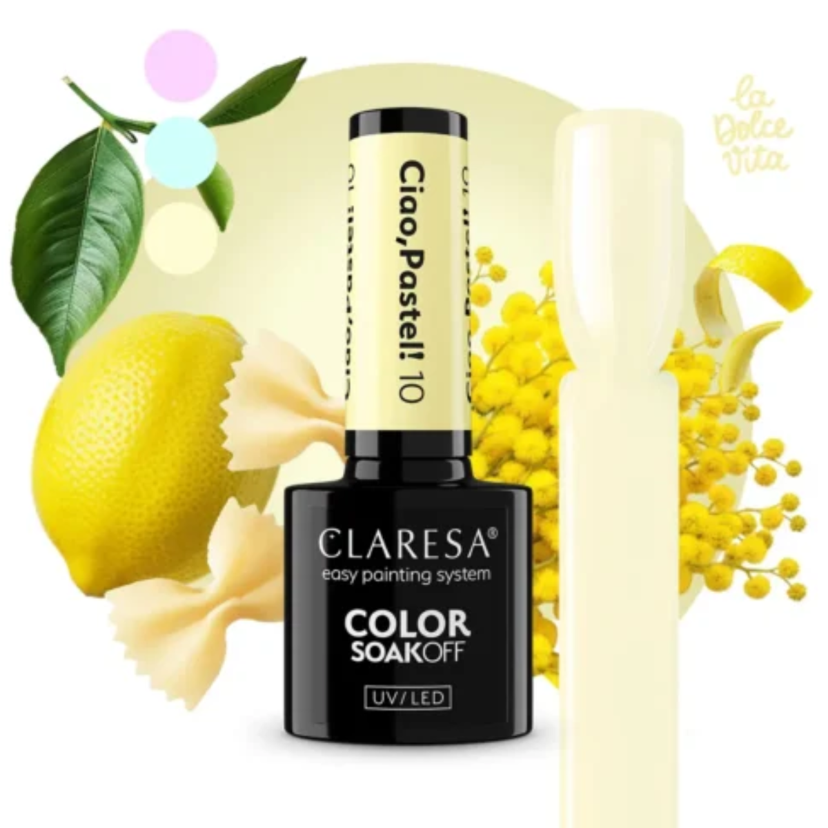 Verniz Gel Claresa Ciao, Pastel! 10 5g