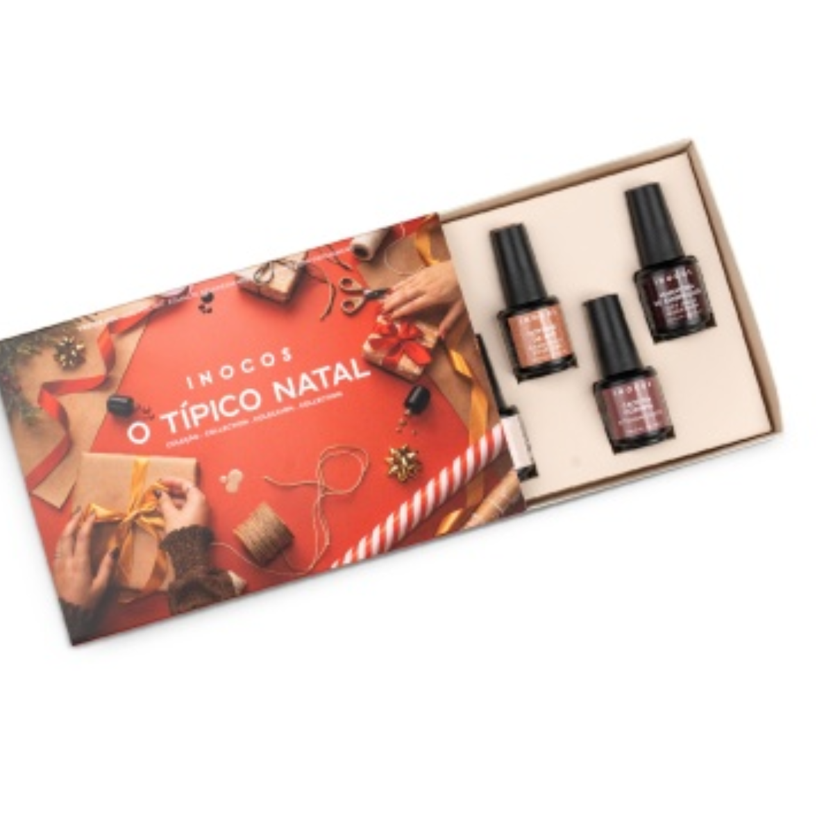 Press Kit Coleção O Típico Natal Inocos 6*15ml