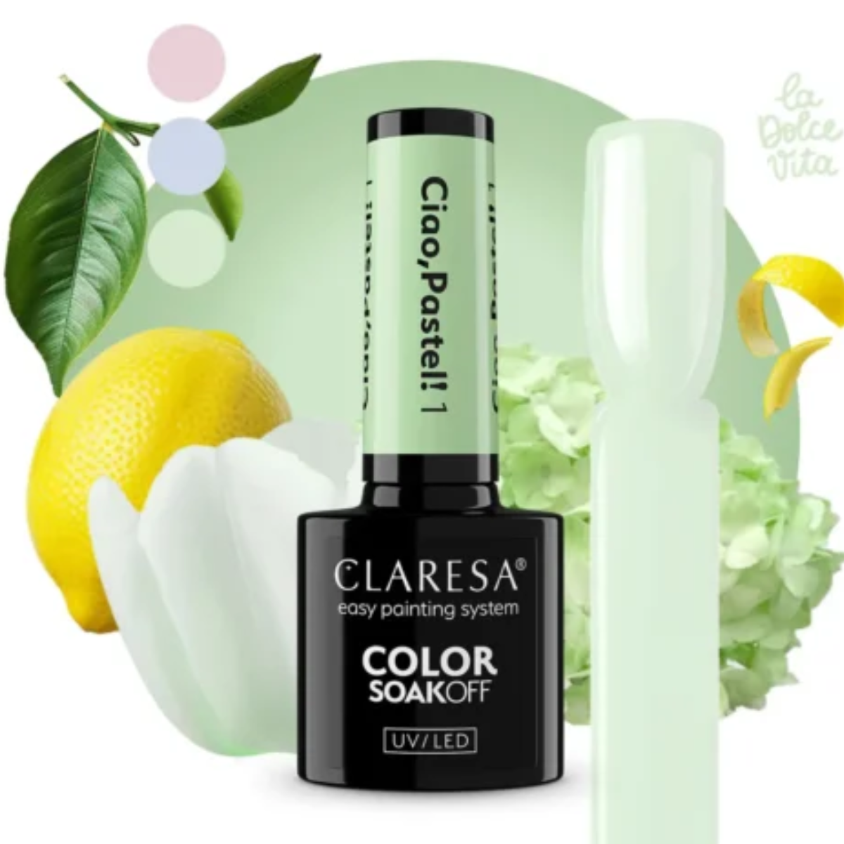 Verniz Gel Claresa Ciao, Pastel! 1 5g