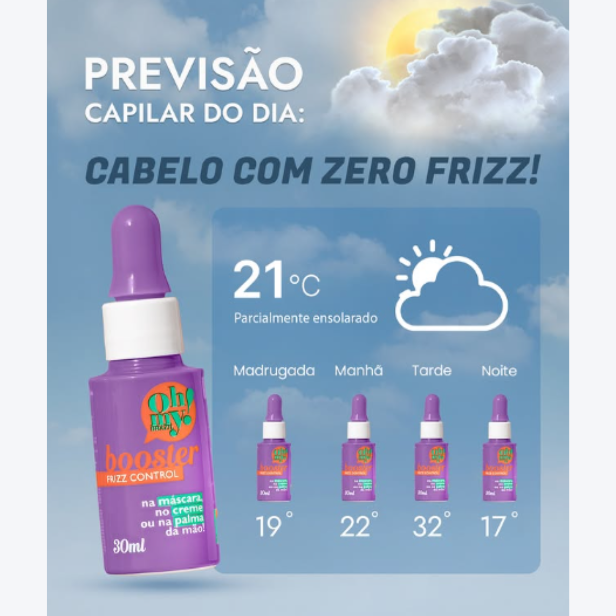 Booster Frizz Control Oh My! 30ml