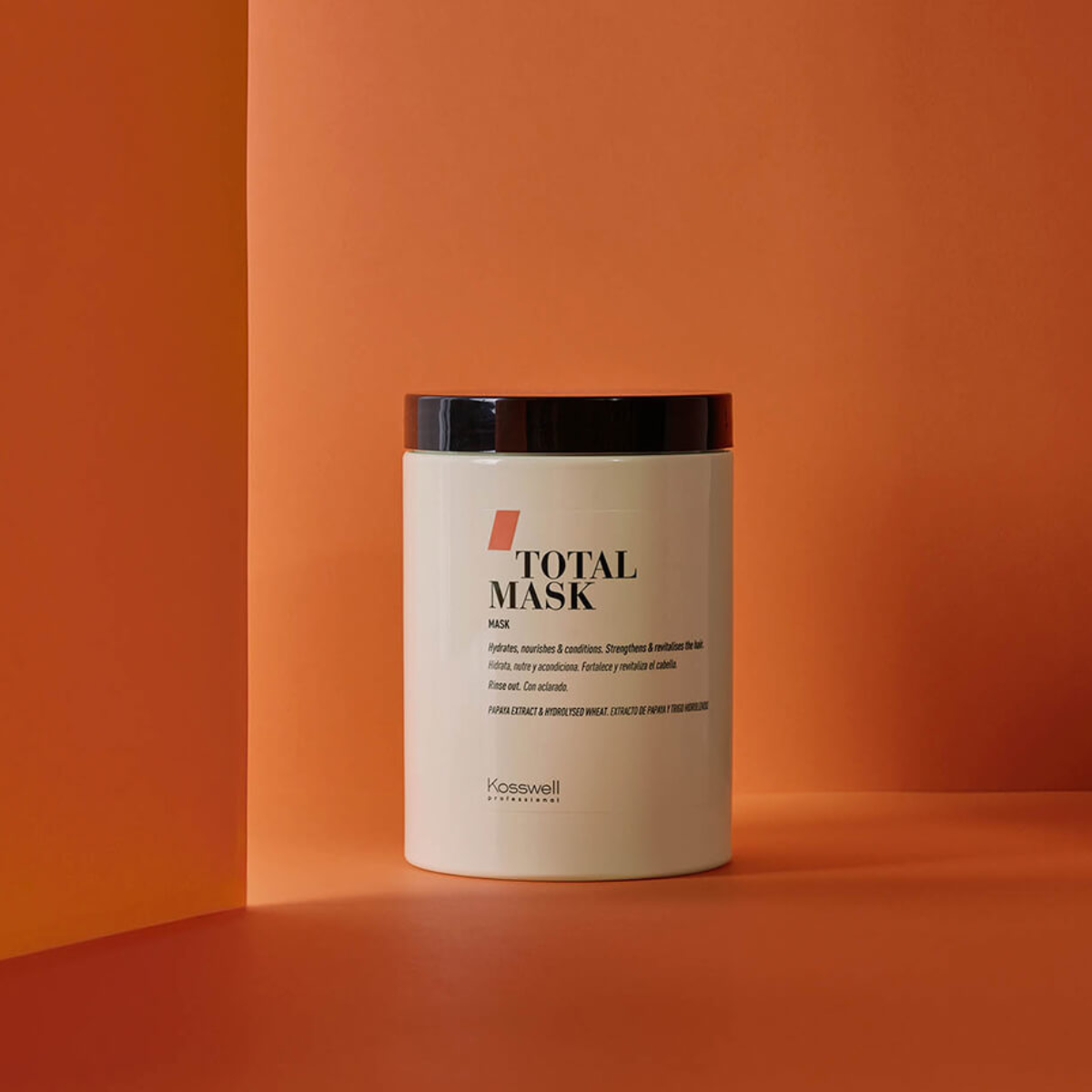 Total Mask Kosswell – Máscara Nutritiva e Reparadora para Todos os Tipos de Cabelo 1000ml