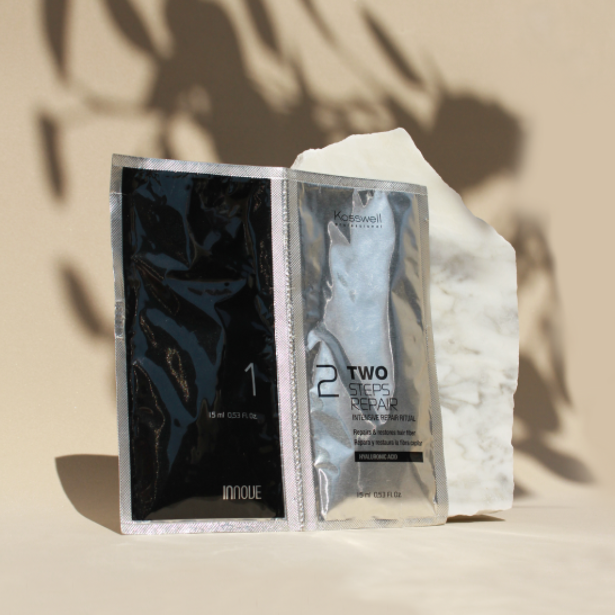 Saquetas Reconstrução Two Steps Repair Efeito Botox 15+15ml Kosswell