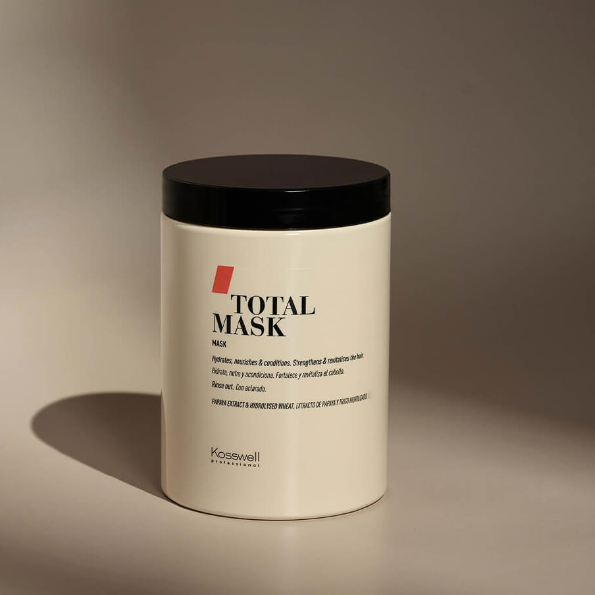 Total Mask Kosswell – Máscara Nutritiva e Reparadora para Todos os Tipos de Cabelo 1000ml