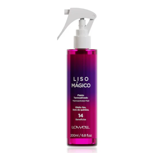 Fluido Termoativado Liso Mágico Lowell 200ml