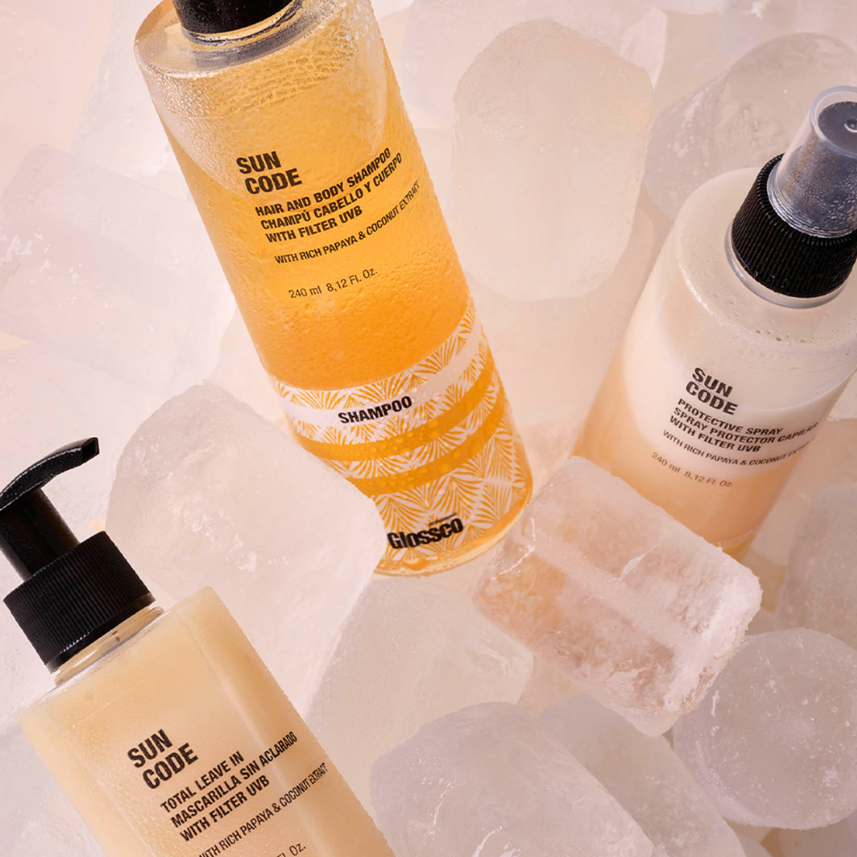 Sun Code Shampoo Proteção Solar Glossco 240ml