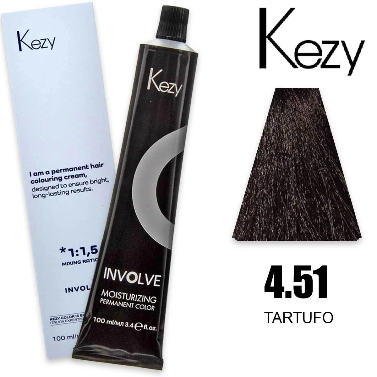 Coloração Capilar Kezy 4.51 Trufa 100ml