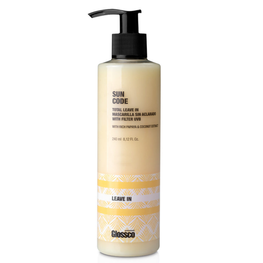Máscara/ Creme Solar Sem Enxague Sun Code Glossco 240ml