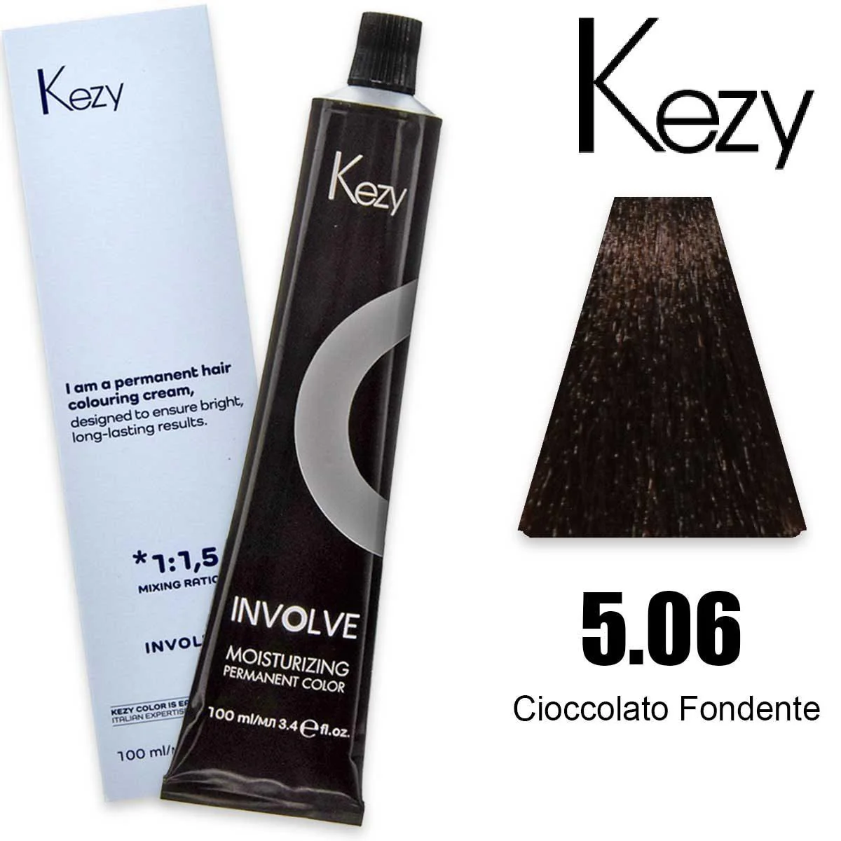 Coloração Capilar Kezy 5.06 Chocolate Negro 100ml