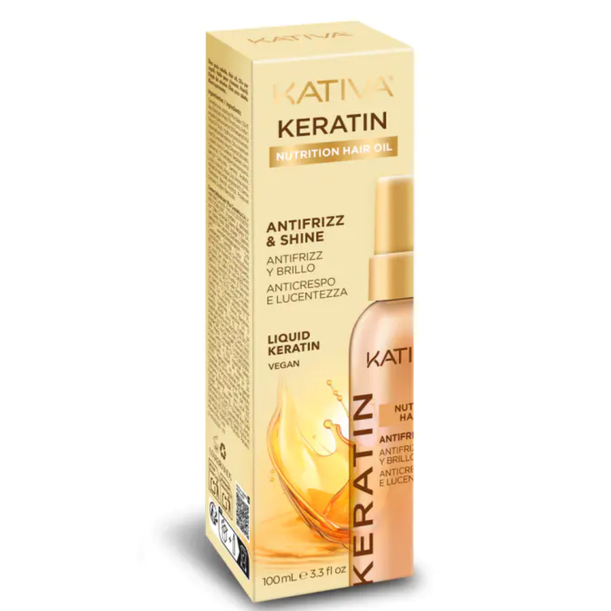 Serum Óleo Capilar Nutritivo Keratin Kativa 100ml