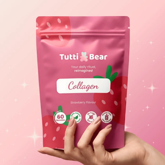 Gomas Colagénio para Pele, Cabelo e Unhas Tutti Bear 60 uni