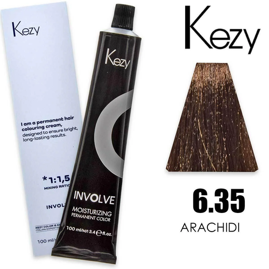 Coloração Capilar Kezy 6.35 Amendoim 100ml