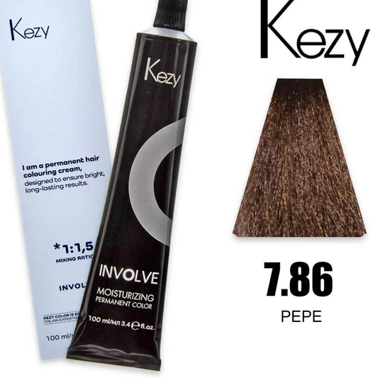 Coloração Capilar Kezy 7.86 Pimenta 100ml