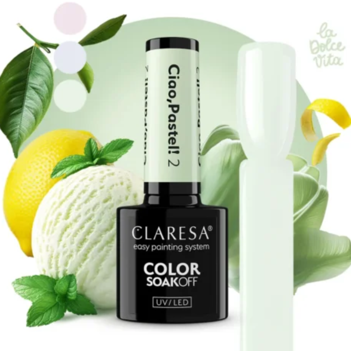 Verniz Gel Claresa Ciao, Pastel! 2 5g