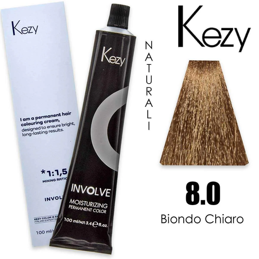 Coloração Capilar Kezy 8.0 Louro Clarol 100ml