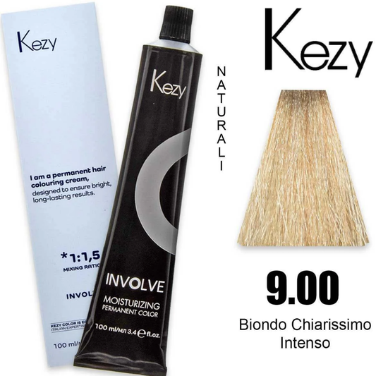 Coloração Capilar Kezy 9.00 Louro Claríssimo Intenso 100ml