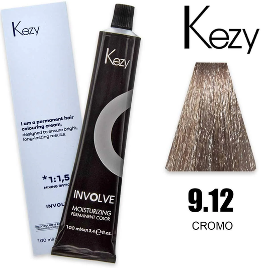 Coloração Capilar Kezy 9.12 Cromo 100ml